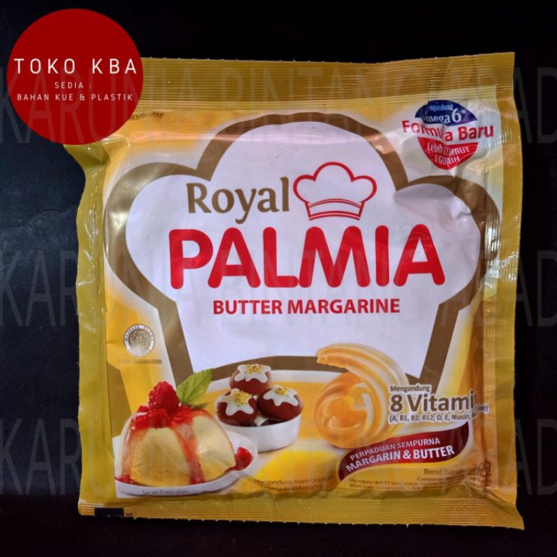 

Butter Margarine Royal Palmia 200 Gram Mentega Sachet