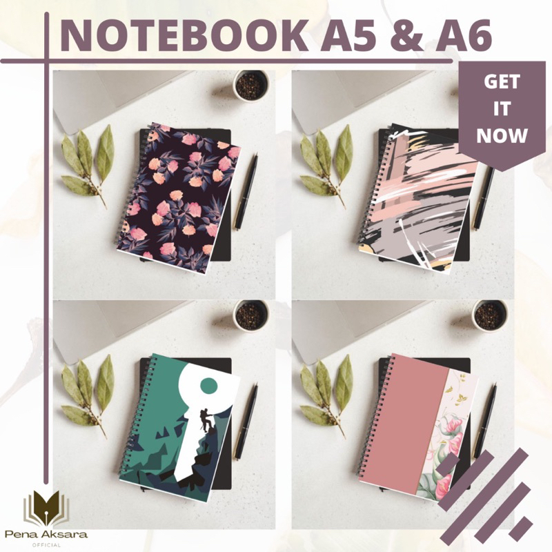 

NOTEBOOK BUKU JURNAL BUKU CATATAN A6 NOTEBOOK A5 HVS 100 HALAMAN
