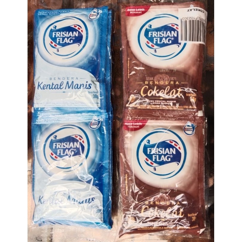 

Frisian flag susu kental manis renceng isi 6 sachet exp nov 2025