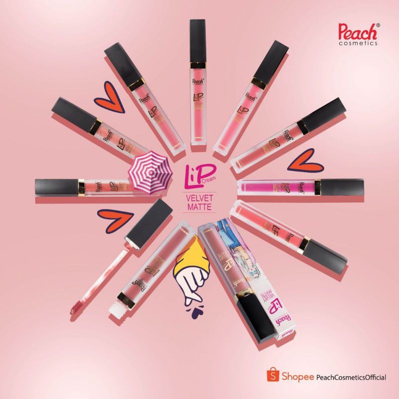 Peach Velvet Matte Lip Cream