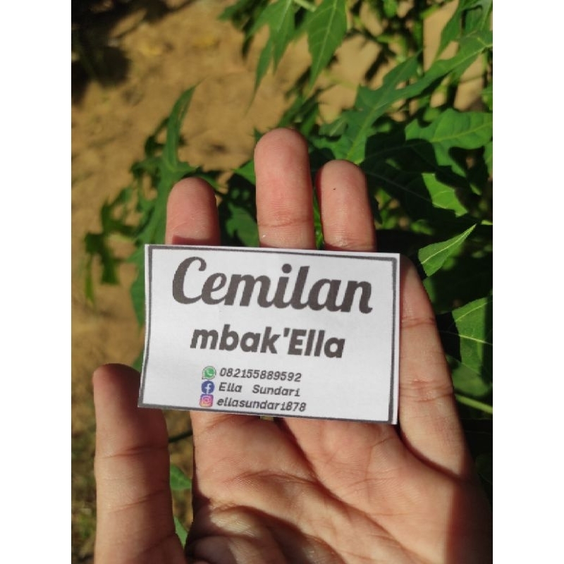 

stiker cemilan