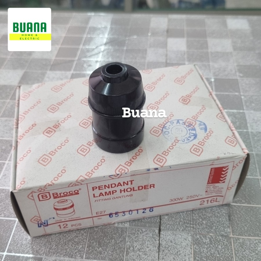 Broco Fitting gantung broco 216L fitting lampu gantung