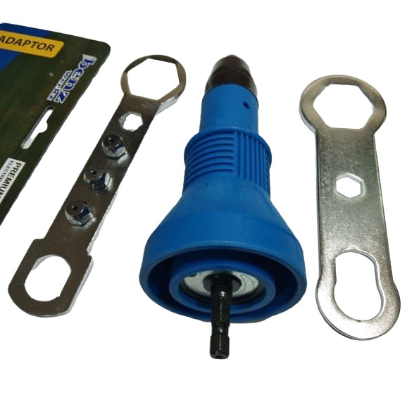 NEW...TANG RIVET RIPET MESIN BOR / RIPET GUN ELECTRIC ADAPTOR/Tang Rivet Adapter Adaptor Elektrik Ri