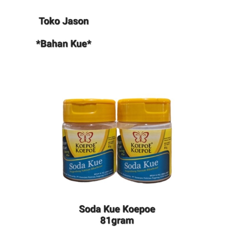 

Soda Kue Koepoe Koepoe/Baking Soda 81g