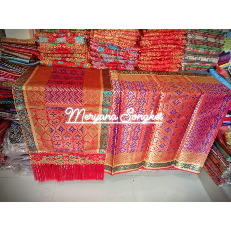 songket Palembang bordir