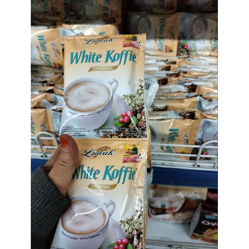 

TERMURAH‼️KOPI LUWAK / LUWAK WHITE KOFFIE ORIGINAL 1 RENTENG GROSIR