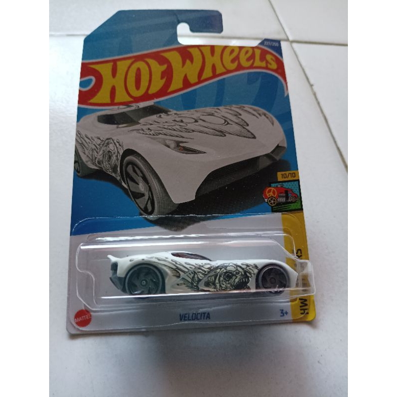 Hot wheels VELOCITA white