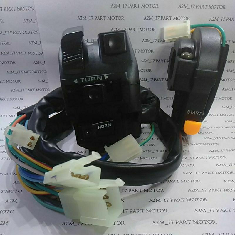 SAKLAR HOLDER SET KANAN KIRI SUPRA LAMA SUPRA X SUPRA 100