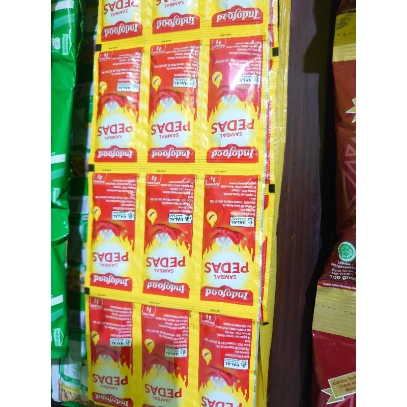

sambal indofood sachet merah isi 36