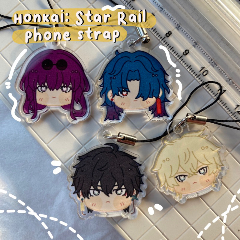 Honkai Star Rail Phone Strap by tarrateru