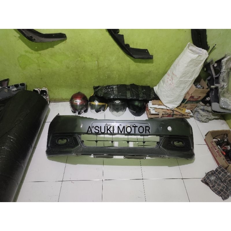 bemper bumper depan mobilio/brio e 2015 plus cover/ring poklem