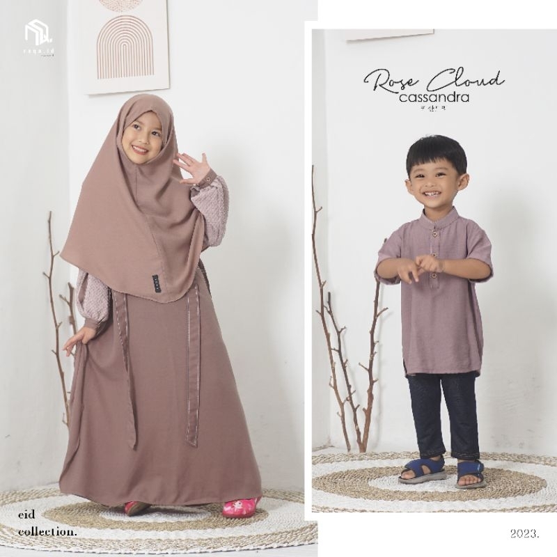 CASSANDRA KIDS by NAQA | Gamis Anak | Koko Anak