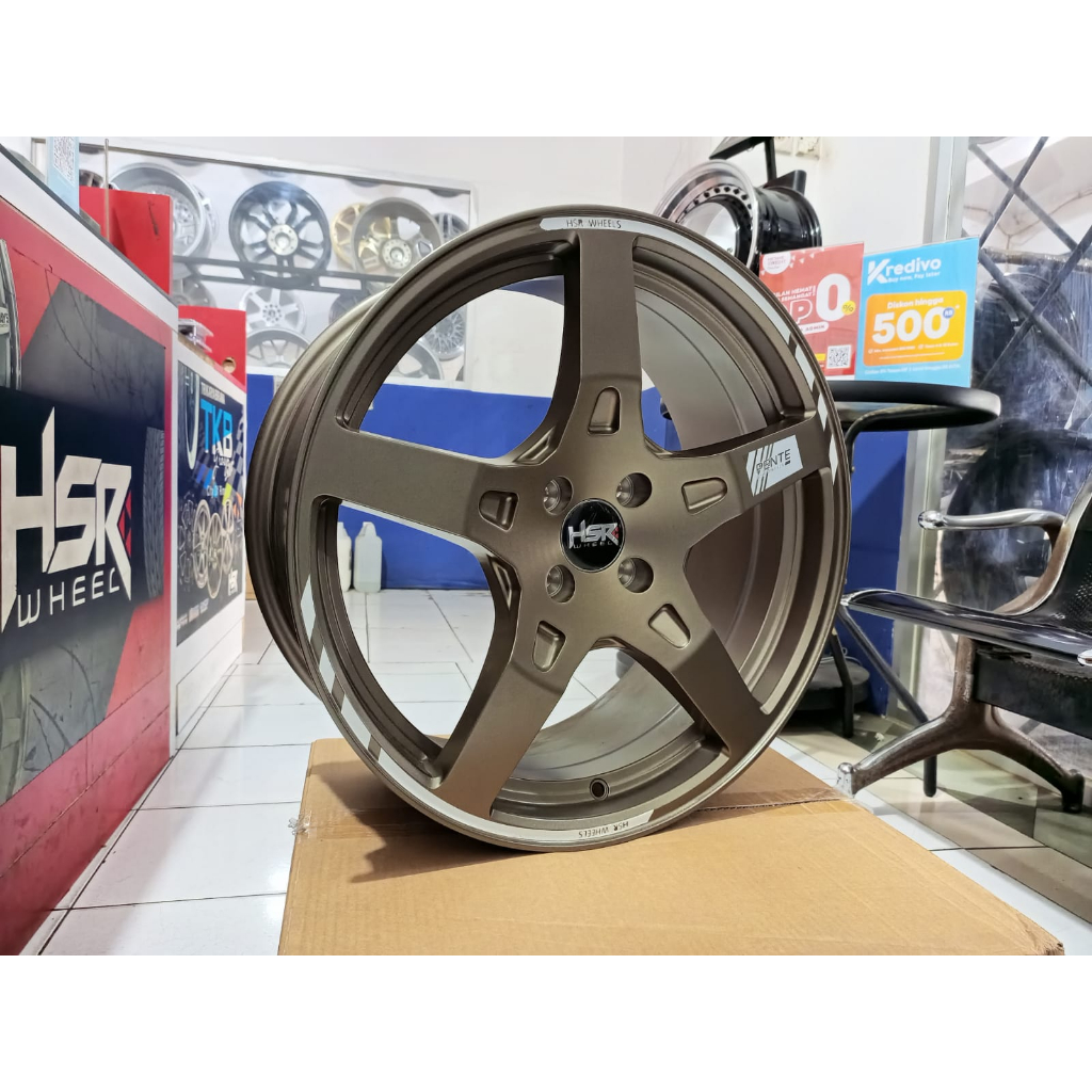 Promo Diskon Velg Hsr Ring 18 Chevrolet Spin Freed Jazz Hole 4x100 smbrz