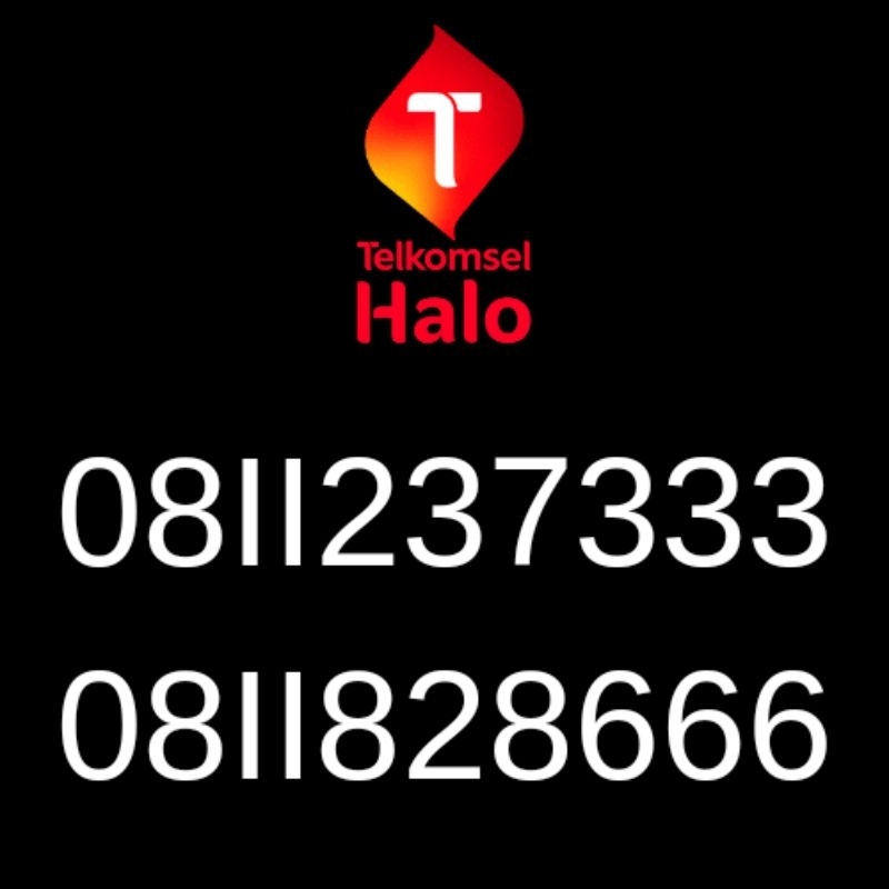 NOMOR CANTIK TELKOMSEL HALO 10 DIGIT