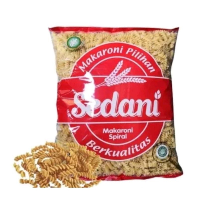 

Sedani Makaroni Spiral Pipa Mentah Bantet 1Kg Murah / Makaroni Pipa Spiral 1Kg Sedani - Sedani Macaroni Spiral Sedani 1Kg Bantat Bantet Mentah Murah