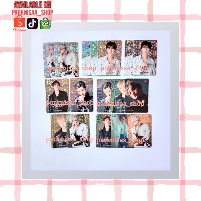 benefit photocard TMRW holo rare yescard magazine Hongkong SuperM Taeyong Mark Lucas taeminTen