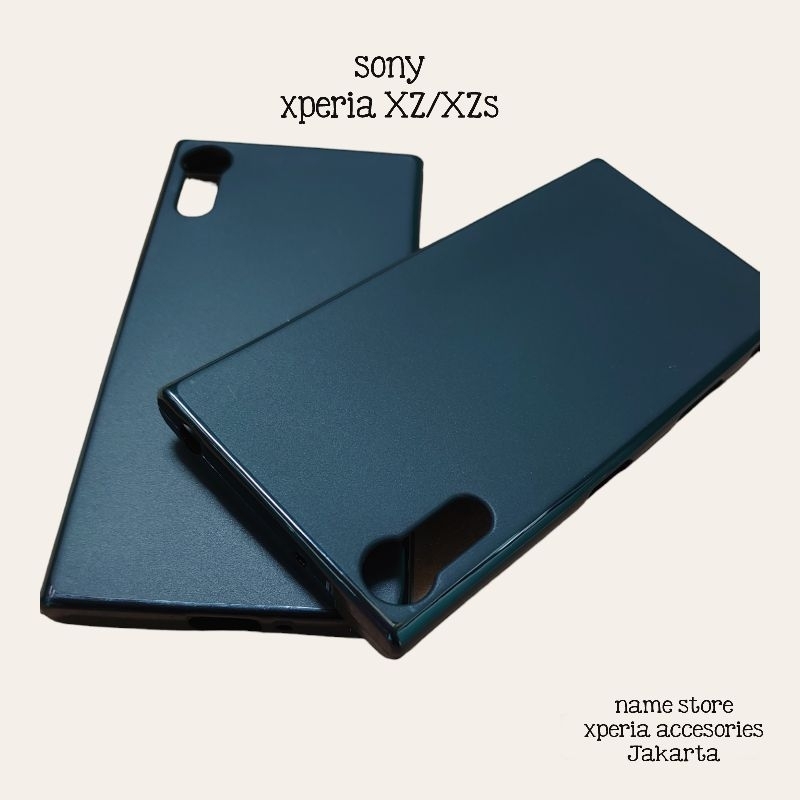Softcase soft case blackmatte sony xperia xzs