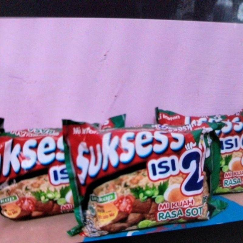 

sukses isi 2 rasa mie kuah soto 115g