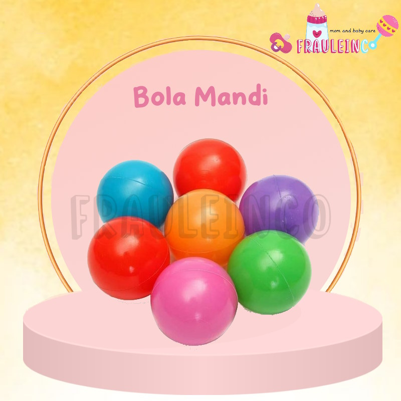 *FRAULEINCO* Aquatic mandi bola warna warni