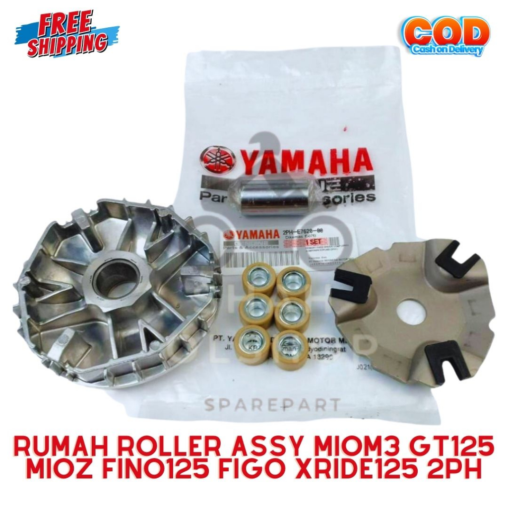 RUMAH ROLLER ASSY MIO M3 MIO Z S SOUL GT 125 FINO 125 / rumah roller assy mio m3 rumah roller set Mi