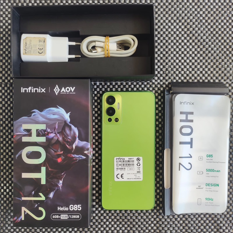 Infinix Hot 12 6/128 Second fullset Ori
