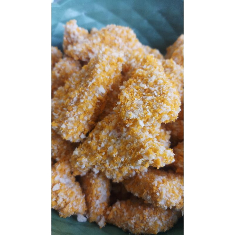 

Nugget ayam original fresh tiap hari
