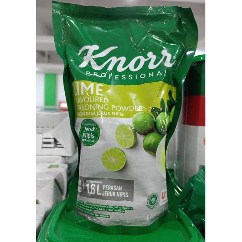 

Knorr lime flavour seasoning powder 400gr bumbu rasa jeruk nipis bubuk minuman jeruk nipis