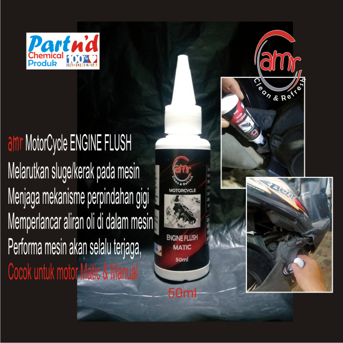 ENGINE FLUSH Khusus Motor Matic