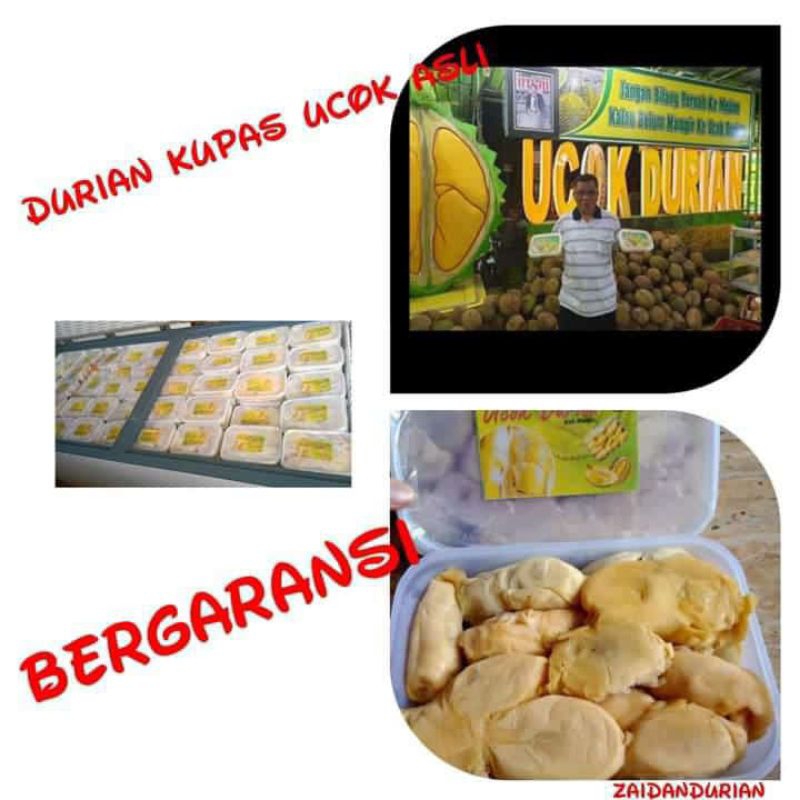 

DURIAN KUPAS UCOK ASLI