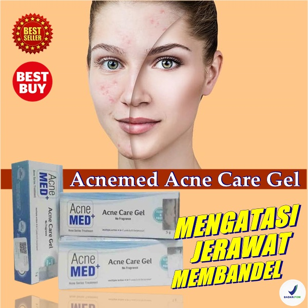 acnemed acne care gel obat muka berminyak berjerawat beruntusan jerawat batu bernanah dan meradang