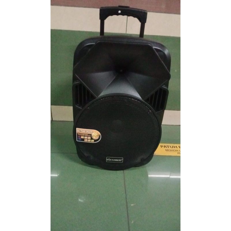 speaker Aktif Soundbest FT12 12Inch portable wireless original
