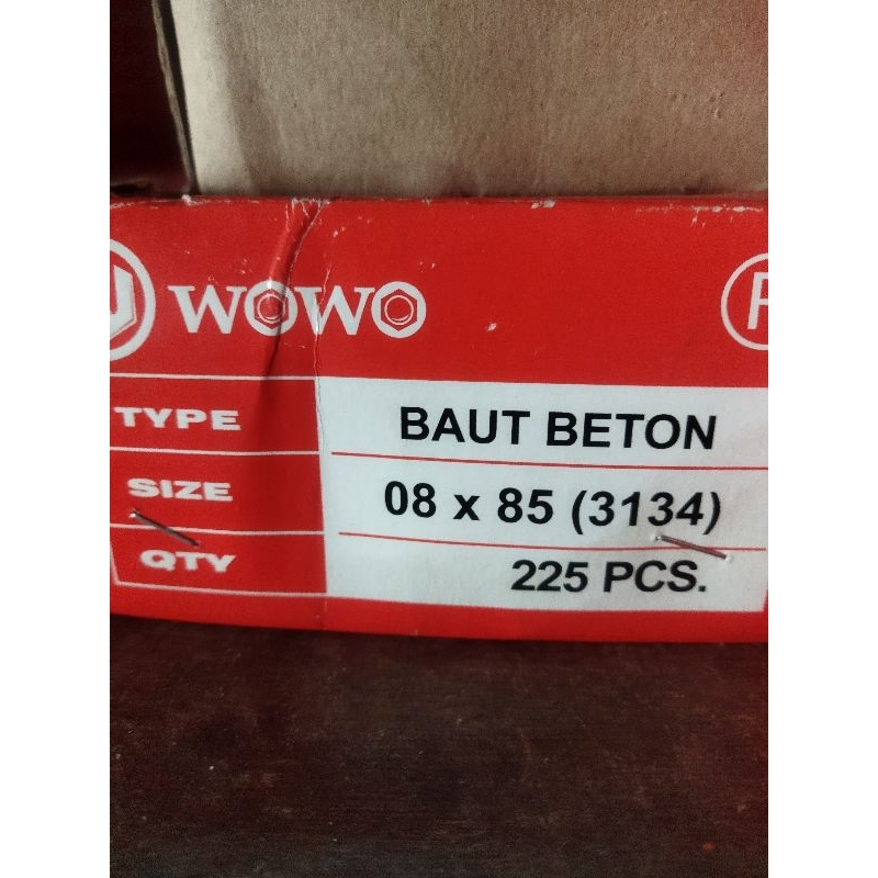 DYNABOLT 8X85 / BAUT BETON 8X85 "WOWO"