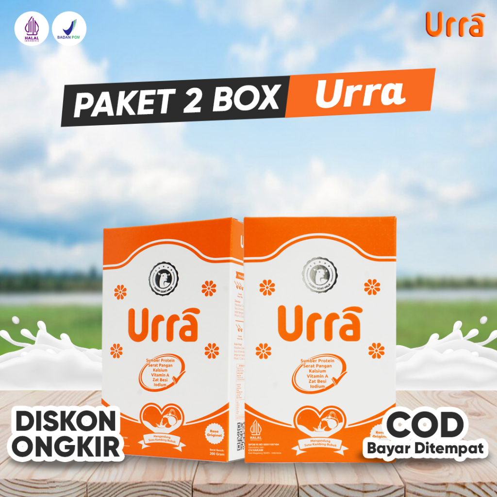 

Susu Urra [2 BOX] - Susu Kambing Saneen