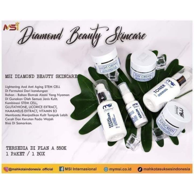 MSI DIAMOND BEAUTY SKINCARE