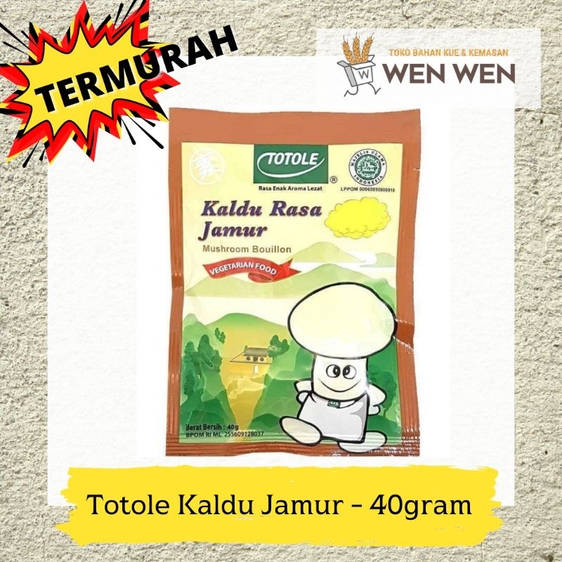 

Totole Kaldu Jamur - 40gram