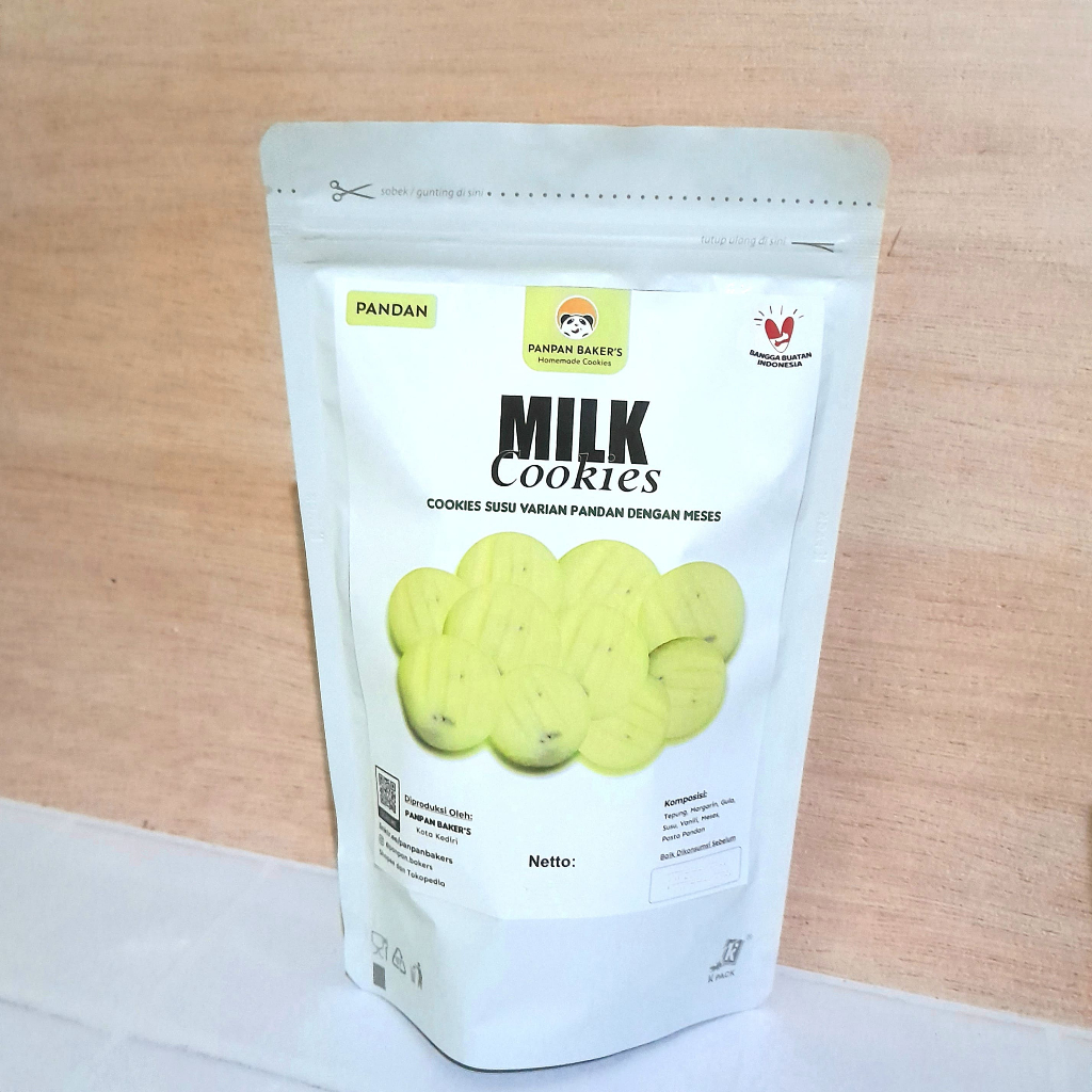 

Cookies Hemat Panpan Baker's / Free Cookies Pouch (Milk Cookies / Chui Kao So)