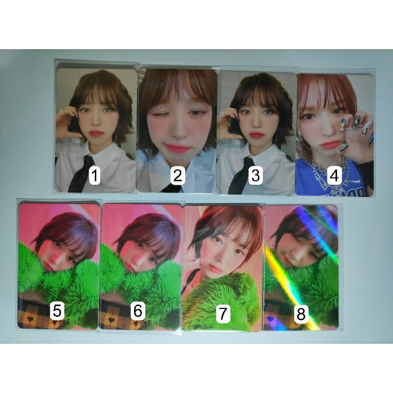 Photocard Wendy Red Velvet, GOT The Beat, Stamp on It