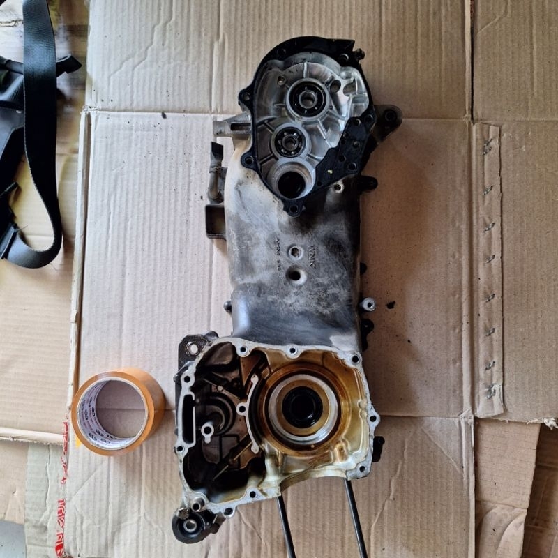 CRANKCASE BLOK KALTER TENGAH KIRI NOMER MESIN VARIO 125 VARIO 150 ALL NEW VARIO 125 ALL NEW VARIO 15