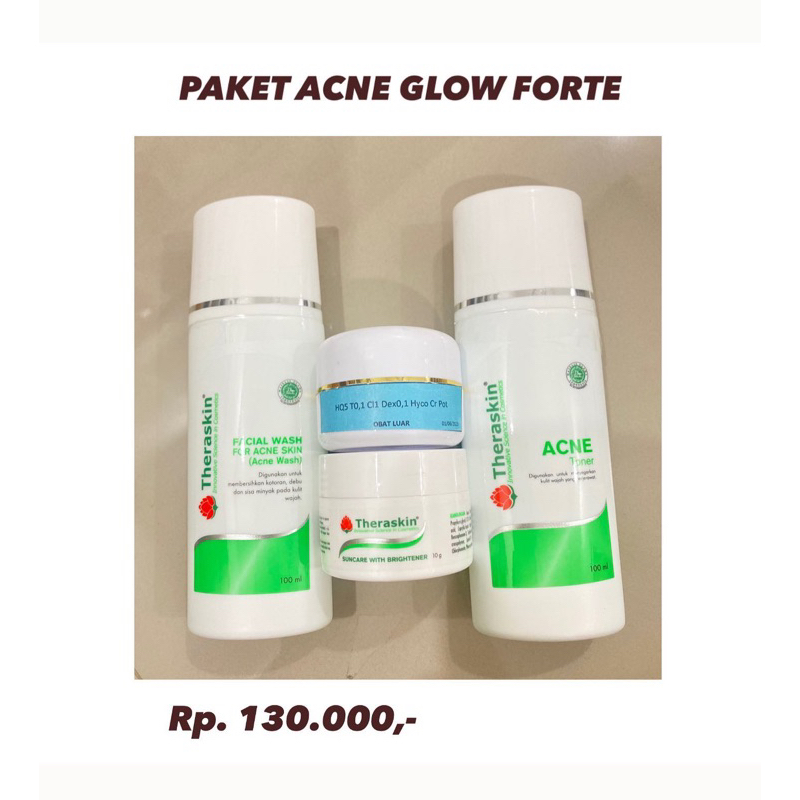 Paket Acne Glowing Forte | Paket Acne Glow Forte