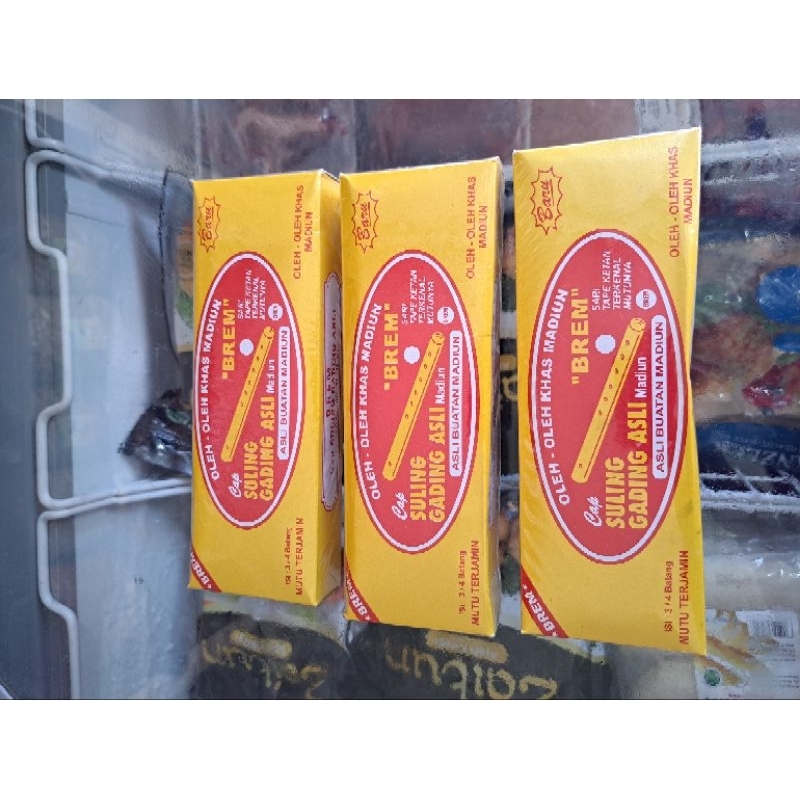 

Brem suling khas madiun isi 3 Batang