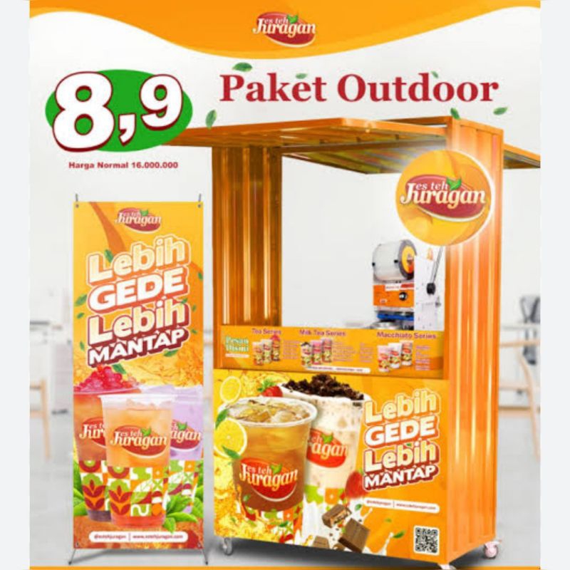 gerobak semi kontainer