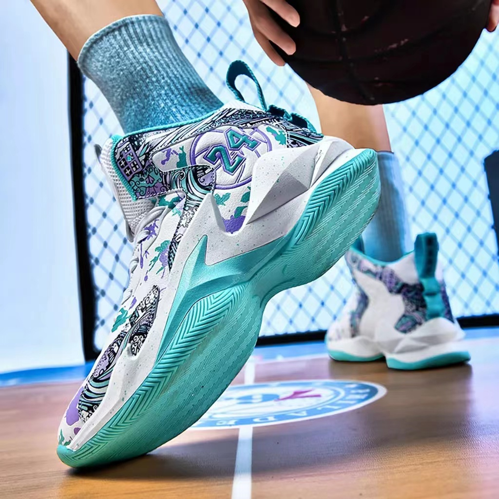 hot product kobe 24 sepatu pria sepatu basket kyrie irving basketball shoes sport sepatu cowok