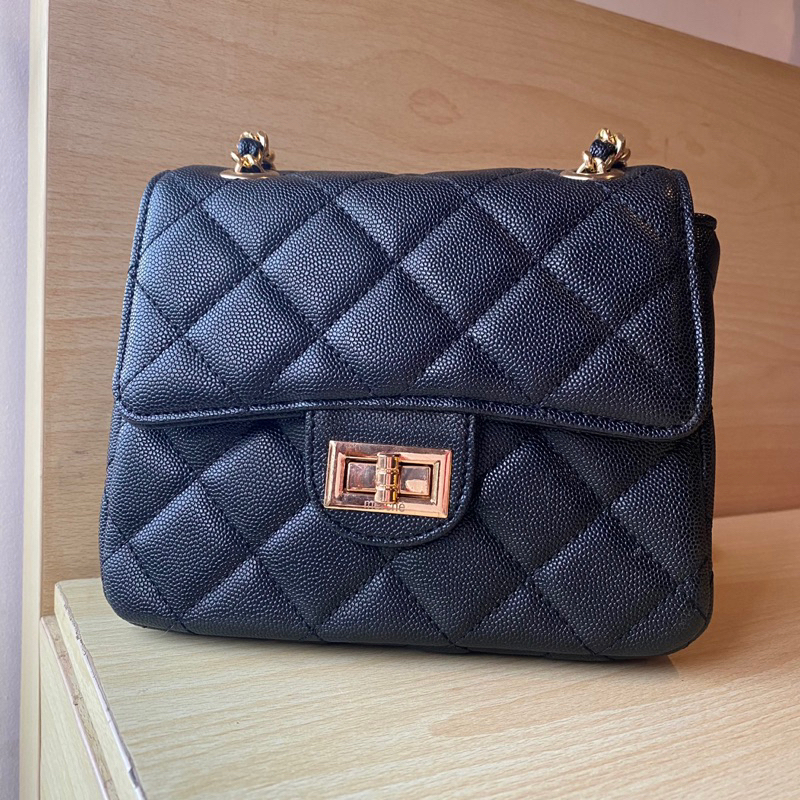 [ Preloved ] Merche Claire Square Flap Bag