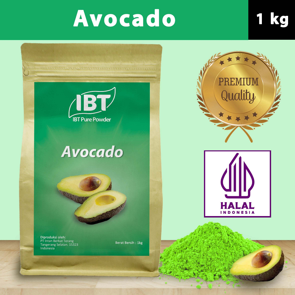 

Pure Avocado Powder Essence Murni Bubuk Alpukat Import Makanan Kue