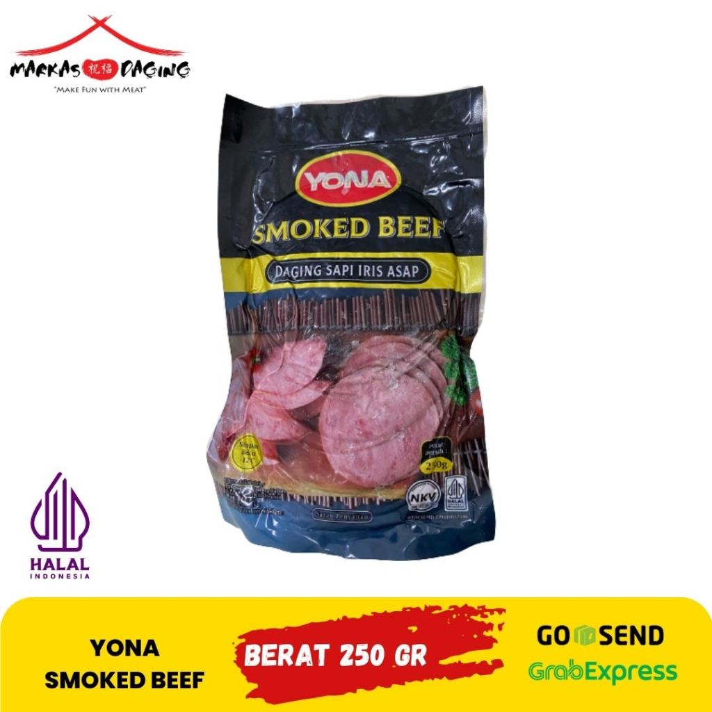 YONA SMOKED BEEF 250GR