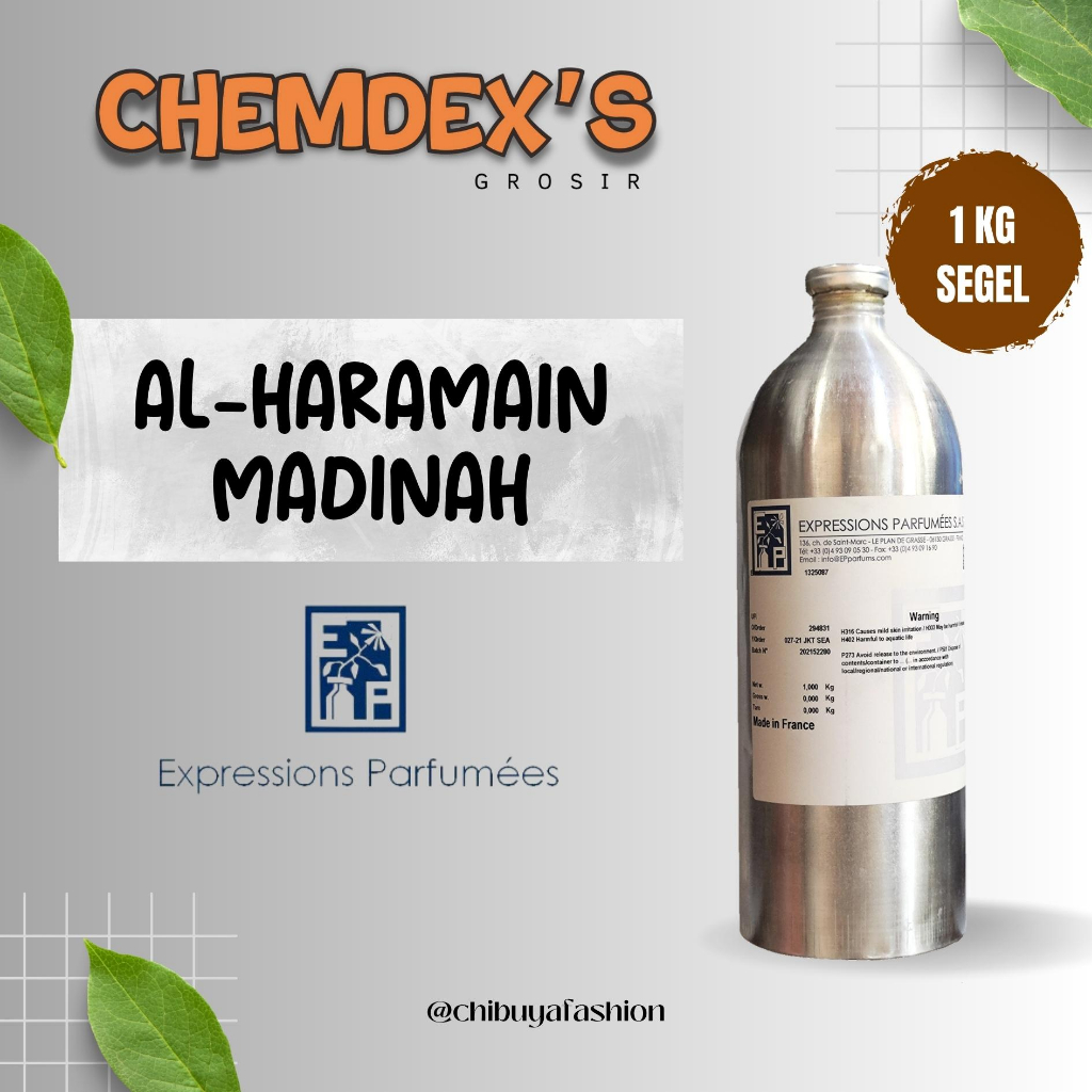 BIBIT PARFUM MURNI // AL-HARAMAIN MADINAH // EP // 1KG SEGEL