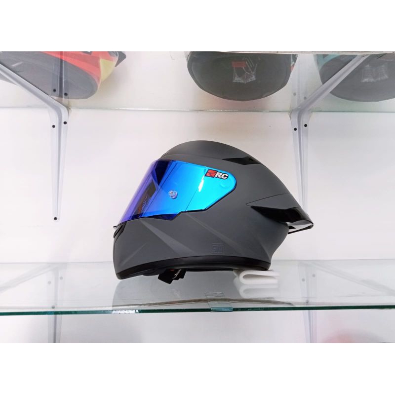 HELM KYT TTC GREY GORILA / KYT TT COURSE GREY /KYT TTC PAKET GANTENG