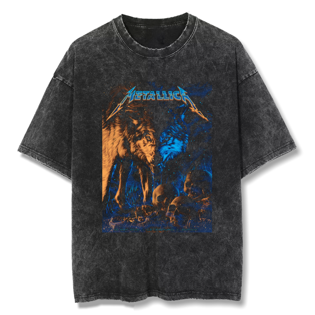 KAOS METALLICA WASH OVERSIZE / KAOS WASH SLIMFIT / KAOS OVERSIZE / KAOS SLIMFIT / KAOS LUCU /ACID WA