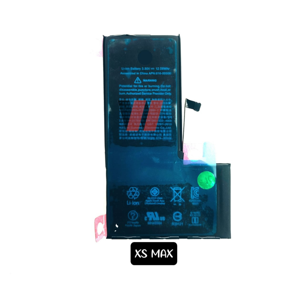 BATERAI IPHONE X / XR / XS / XSMAX BATRE / ORI 99% BATTERY 3174 mAh NEW PRODUCT - COMPLETE