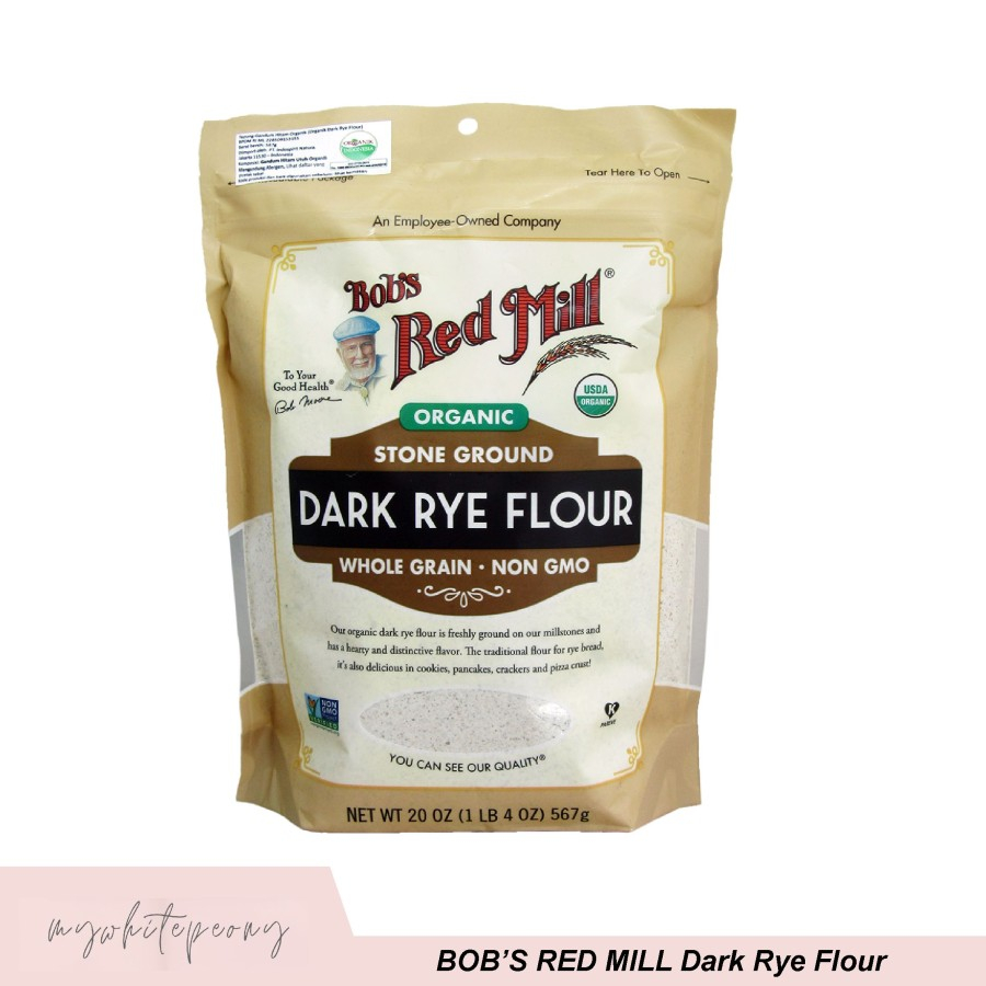 

Bob Red Mill Organic Dark Rye Flour 22 Oz